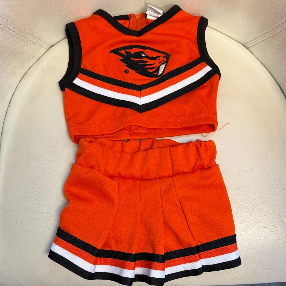 OSU BEAVERS Cheerleader Two-Piece Set